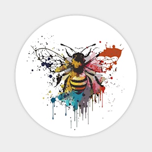 Honey Bee, Beekeeper, Nature Lover Gift, Insect Graphic, Save the Bees, Bee Conservation, Bee Lover Gift, Beekeeper Magnet